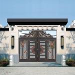 Traditional Steel Aluminium Material for Luxury School Courtyard
