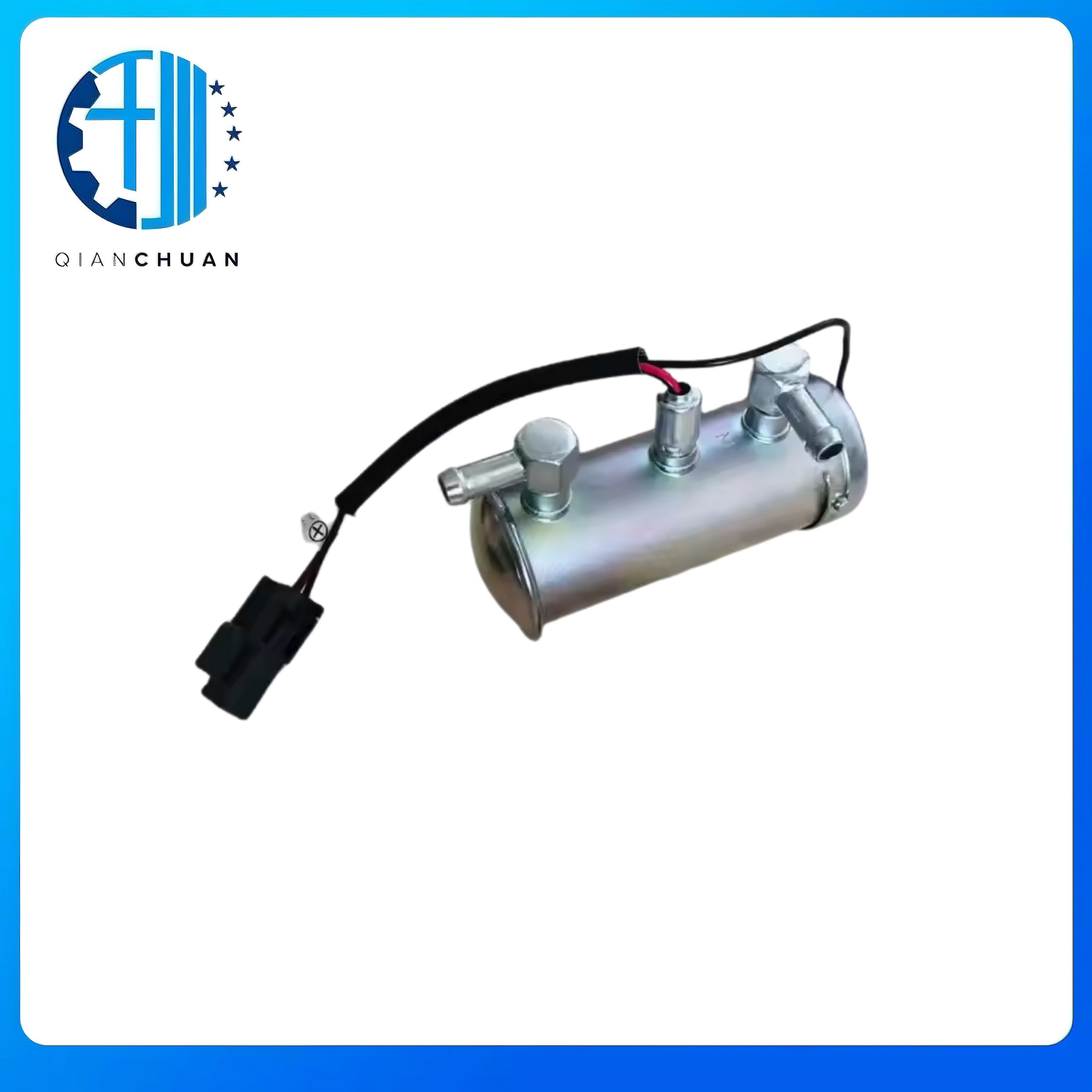 24V Electric Fuel Pump 8980093971 4645227 17926100 for Isuzu 4HK1 6HK1 Excavator Spare Parts