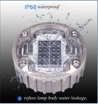Heavy Duty Waterproof Solar Road Reflectors / Solar Powered Road Studs with LED