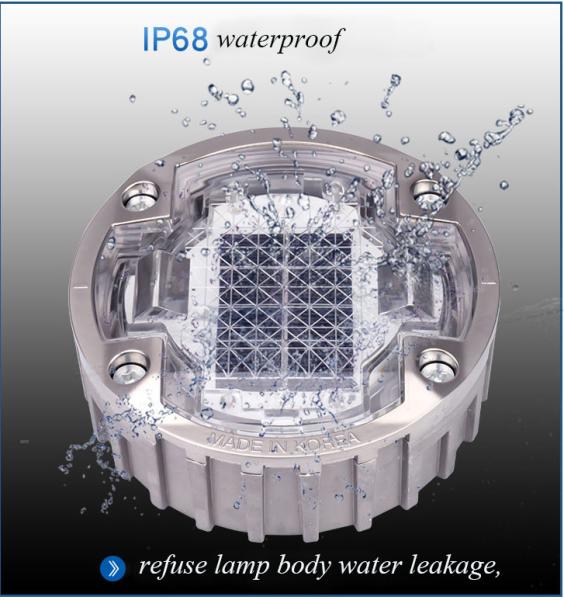 Buy cheap 825G Solar LED Road Studs With High Brightness LED And Ni-Mh Battery from wholesalers