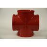 Buy cheap 1/2 Inch 4 Way Metal Pipe Connector Corrosion Resistant CNAS from wholesalers