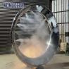 Buy cheap Outdoor Stainless Steel Garden Art Large Forged Metal Geometric Circular Fountain from wholesalers