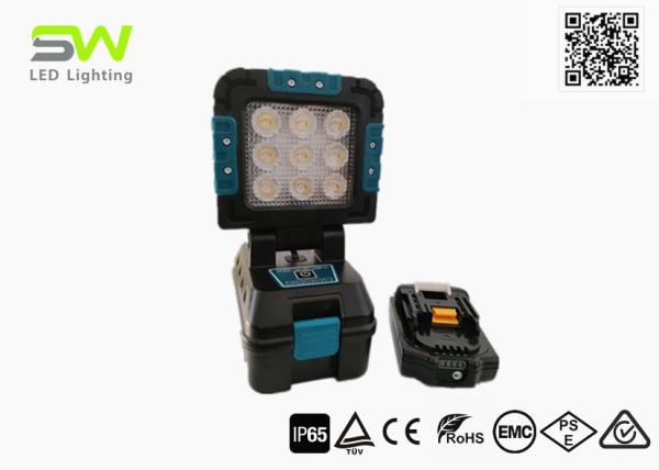 Buy cheap Hybrid 27W Detachable 18V / 240V Rechargeable LED Work Light With Magnet from wholesalers