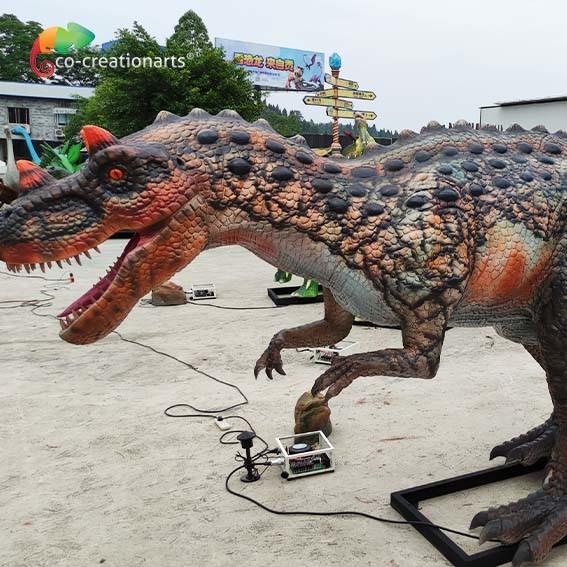 Buy cheap Eyes Blinking Real Life Size Animatronic Dinosaurs Ceratosaurus Model from wholesalers