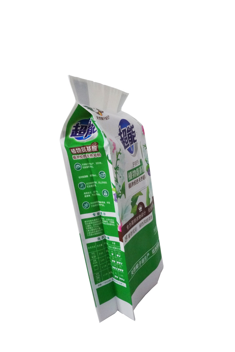 Moisture Proof Digital Printing Up To 13 Colors Laundry Supply Soap Powder Packaging