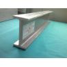 Buy cheap Silver Durable Tough FRP I-Beam , Reinforced Fiberglass I Beams from wholesalers