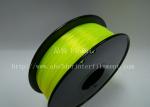 Desktop 3D Printing Material Fluorescence Yellow Colour PLA Filament