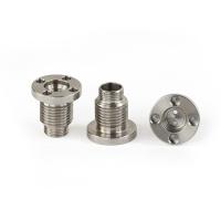 Buy cheap Stainless Steel Cnc Lathe Parts Custom Precision 0.01~0.2m Tolerance product