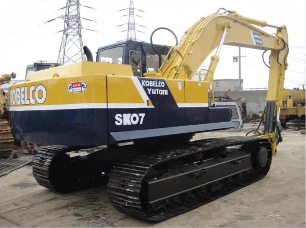 Buy cheap 7425h Working Hours 18 Ton 0.7m3 SK07 Used Kobelco Excavator from wholesalers