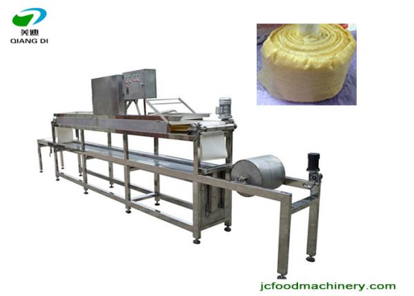 Quality full automatic thin tofu skin production equipment/yuba sheet making machine for sale