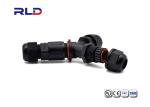TUV Electrical 3 Way Tube 250VAC PA66 Waterproof Connectors