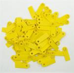 Animal Plastic TPU Livestock Ear Tags Goat 74mm Farm Pig