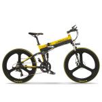 26 Inch Electric Folding Bike , 400W Lankeleisi Electric Bike 10AH L G Battery