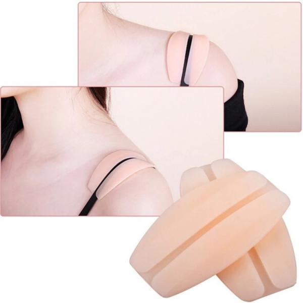 Buy cheap Niris Lingerie Bra Strap Decompression Shoulder Pads Silicone Underwear Anti-Slip Shoulder Pad DIY Apparel Accessories from wholesalers
