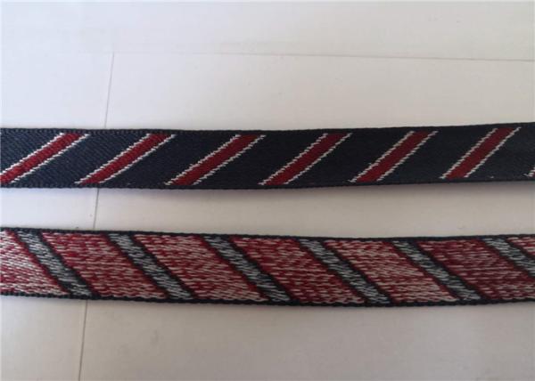Buy cheap 1.5cm Polyester Webbing Tape Three Color Twill Custom Printed Patterns from wholesalers