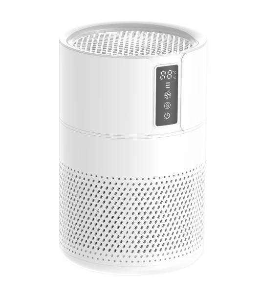 Buy cheap 27dB Desktop Hepa Air Purifier 18cm 172ft2 Pet Odor Eliminator from wholesalers