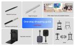 Qtenboard Zero Bonding 4K Touch Screen Smart Board Whiteboard for Classroom