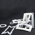 Custom Die-Cut High Temperature Pressure Silicone Rubber Gasket Seals 3M Self