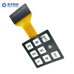 FPC PET Membrane Switch , OEM ODM Membrane Keyboard Switch