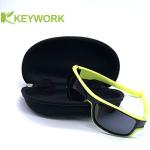 Peanut-Shaped Sports EVA Eyewear Case Perfect For Curved Frames Sunglasses