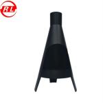 Outdoor Carbon Steel Black 1.5mm Round Wood Burning Stove