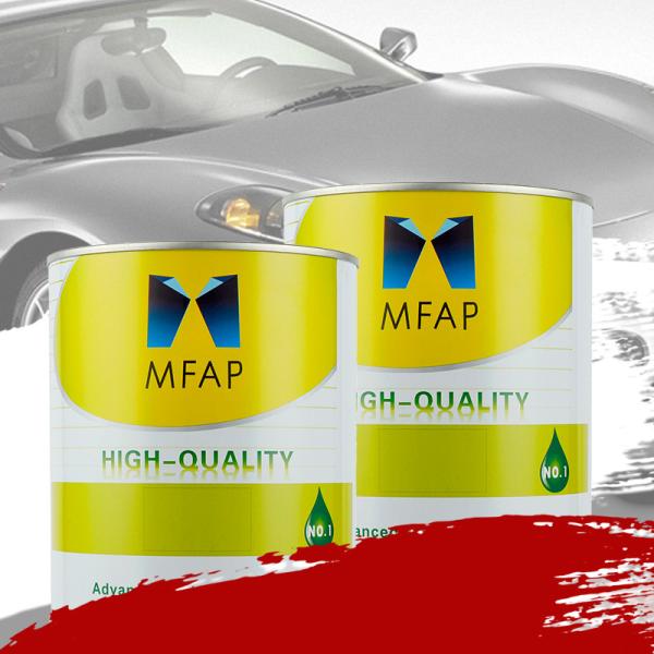 Buy cheap Formula Color Auto Refinish Paint Acrylic Resin Car Repair Paint High Hardness from wholesalers