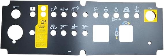 Platform Control Panel Decal 82279GT Compatible with Genie Z-45/25 Z-45/25J DC & Bi-Energy