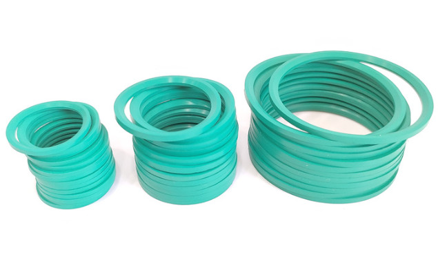 FFKM DIN 3869 ED-RING 21 Blue Color Standard 14 WF Rings For Mold Opening Services Size From 8 To 60