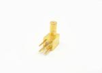 Male Plug Right Angle Mini SMB RF Coaxial Connector
