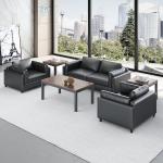 Stainless Steel Legs Modern Commercial Sofa