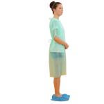 disposable non woven patient gown green hospital patient wear protective gowns