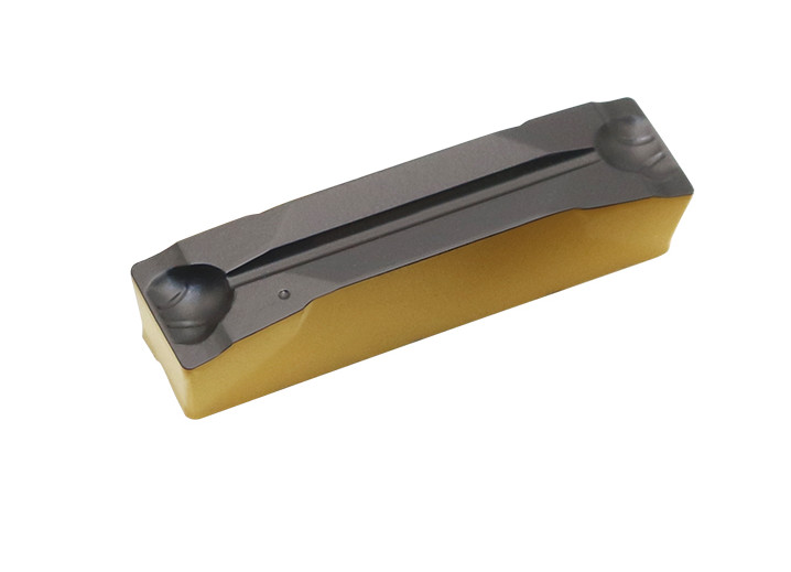 Milling Tool Top Notch Grooving Inserts , Custom Carbide Inserts N123K2-0600-0004-GM