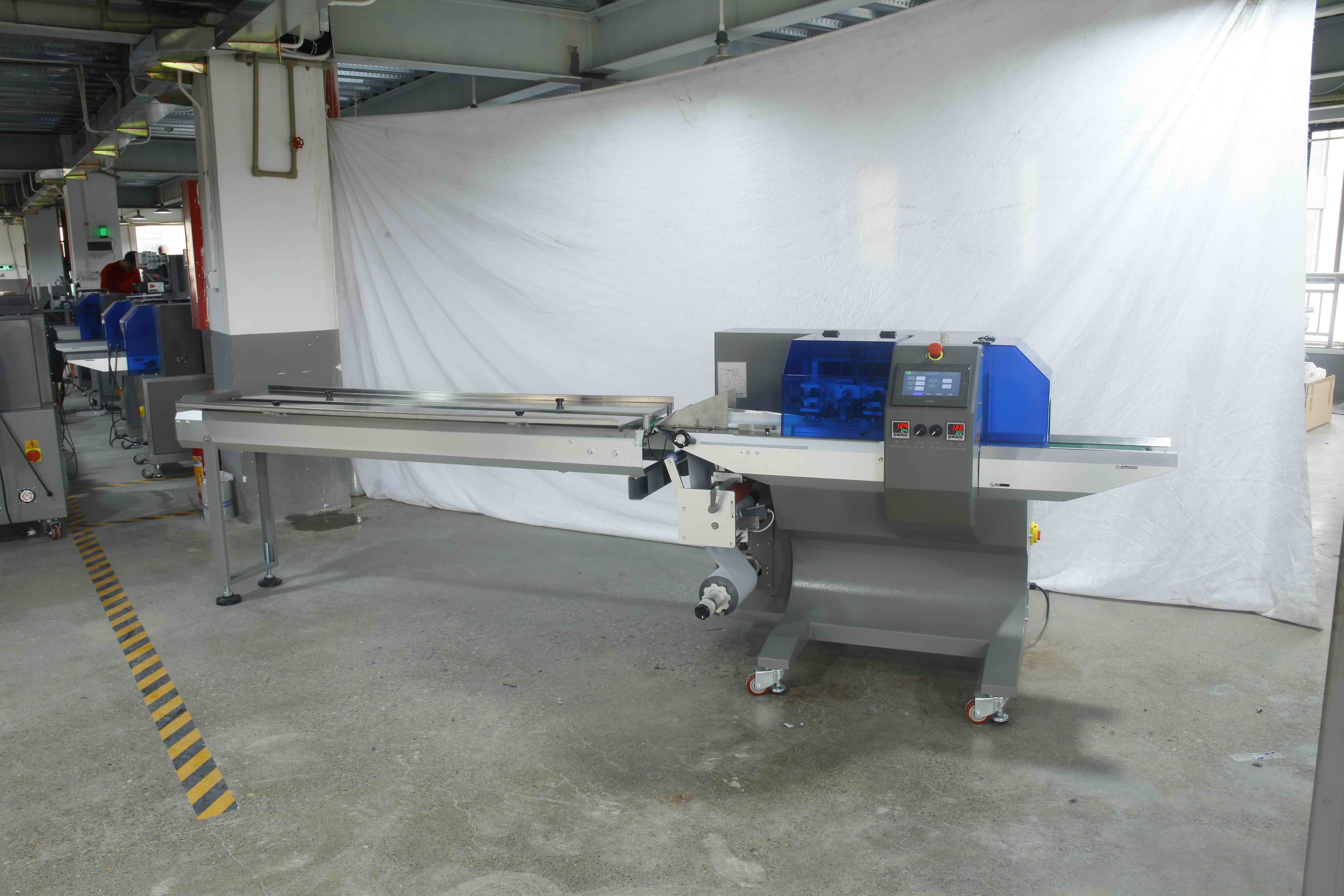 toothbrush casters packaging machine horizontal electrical switch socket flow packaging machine for softclose hinges