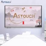 75 Inch Smart Interactive Panel 350nits Flat Panel Touch ISO9001
