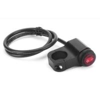 Buy cheap 12V Motorcycle Waterproof Handlebar Headlight Fog Spot light On Off Switch made product