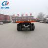 Buy cheap Truck Trailer Steel Flat Trailer for Farm Tractor/Drawbar Flatbed Container Trailer from wholesalers