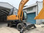 working condition used wheel excavator Hyundai 210-7 on sale