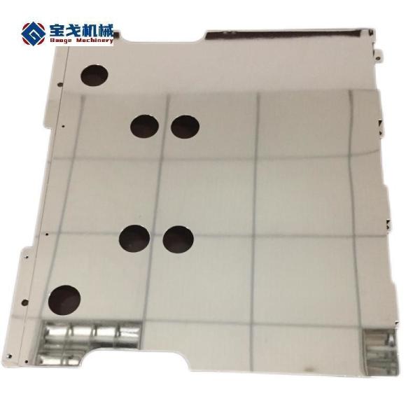 Speed Rail Power Precision Machining Aluminum Busbar Nickel Plated 260*30*3mm