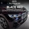 Buy cheap K078 Black Red TPU Color Car Paint Protection Film Sticker Design Wrap from wholesalers