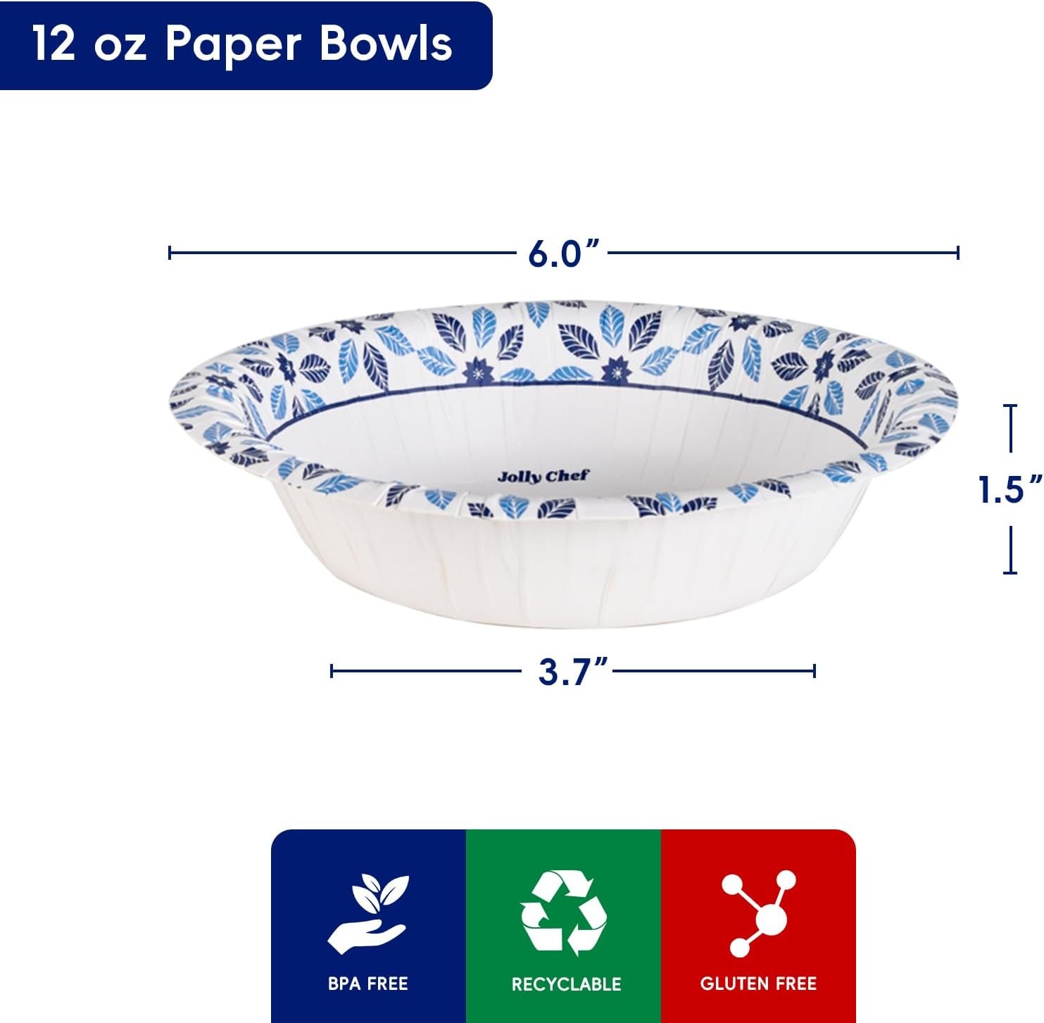Versatile Paper bowls Cups for Various Food and Beverage Applications