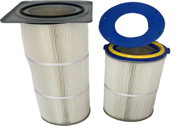 Buy cheap 99.5% Air Oil Separator Element Industrial Dust Removal Flame Retardant Barrel from wholesalers