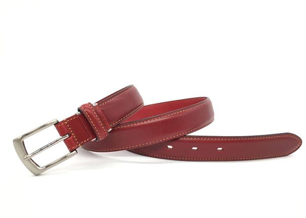 Buy cheap Fashion Womens Genuine Leather Belt 2.8cm Width Smooth Stitching from wholesalers
