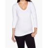 Buy cheap Autumn Womens Maternity Clothes Blank V Neck Pregnancy Long Sleeve Shirts from wholesalers