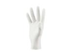 Professional Disposable Plastic Gloves 3 Mil Thickness Natural White