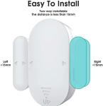 Burglar LR44 Battery Wireless Magnetic Sensor 130DB Door Window Alarm