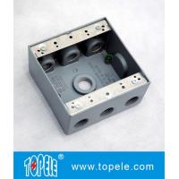 Buy cheap 2 Gang Weatherproof Electrical Boxes Aluminum product