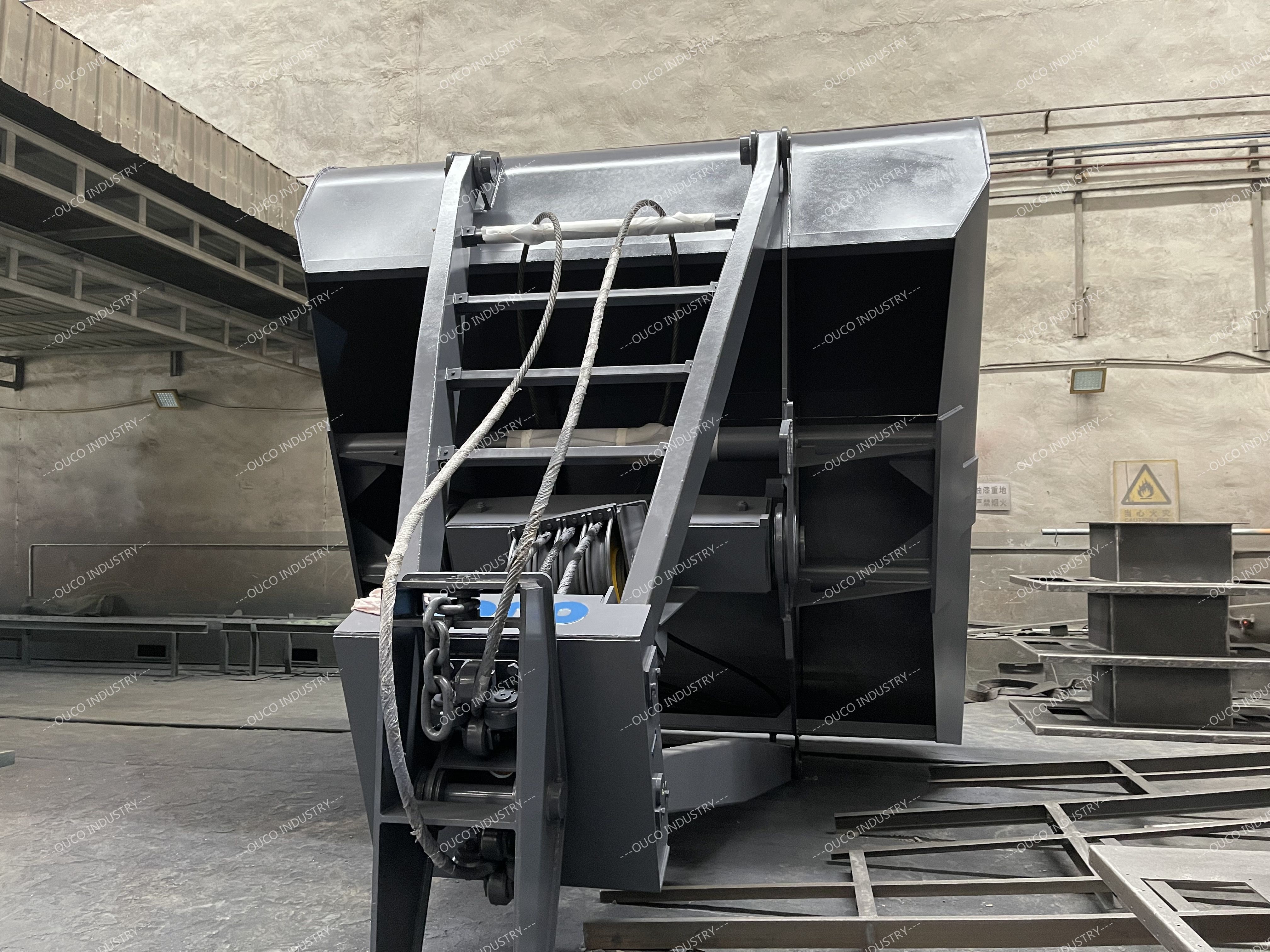 27 Cubic Clamshell Mechanical Grab Bucket Nm 500
