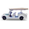 Buy cheap 11 Seater Electric Classic Car Travel Retro Sightseeing Car With Awning For Adults from wholesalers
