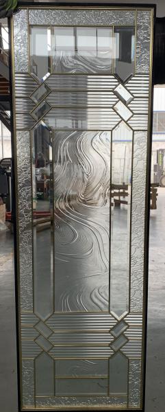 Buy cheap Stained Decorative Leaded Glass Edging Zinc Brass Caming 80in 63.5cm from wholesalers