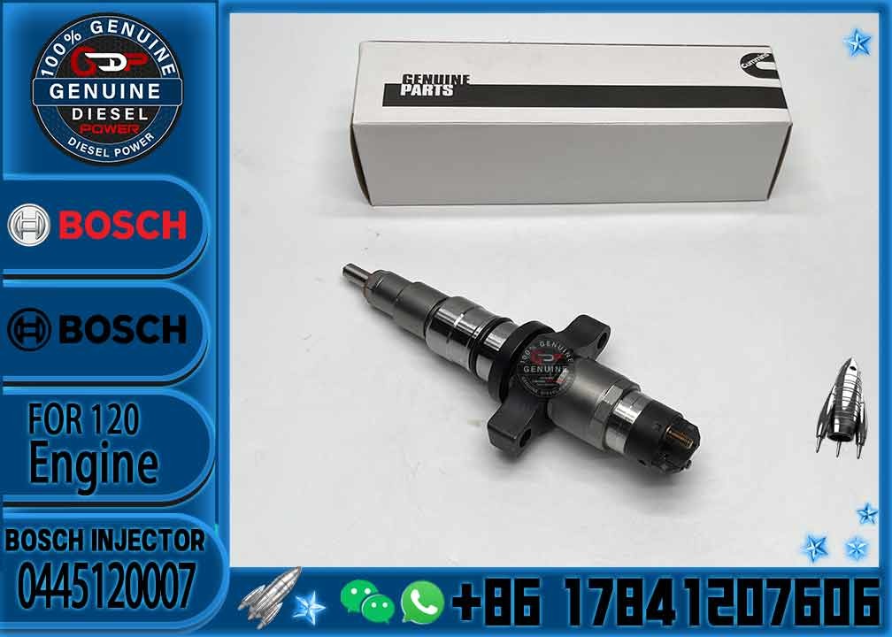0445120007 Common Rail Injector As-Sy 0 445 120 007 OE 2830957 2830224 1405332 4896444 For IS-Be4 Engine